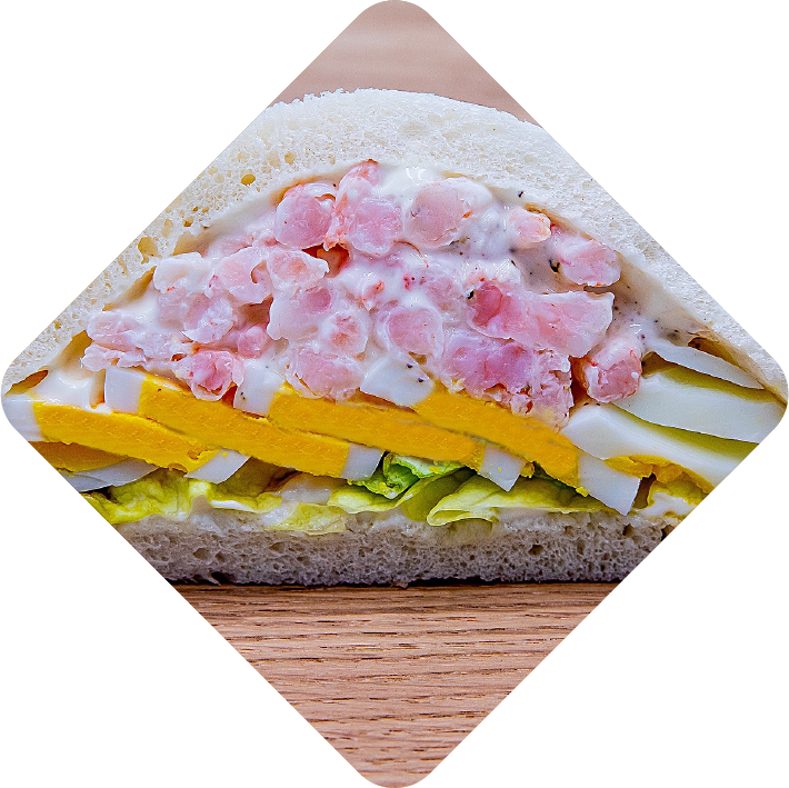 Gamberetti e uova
