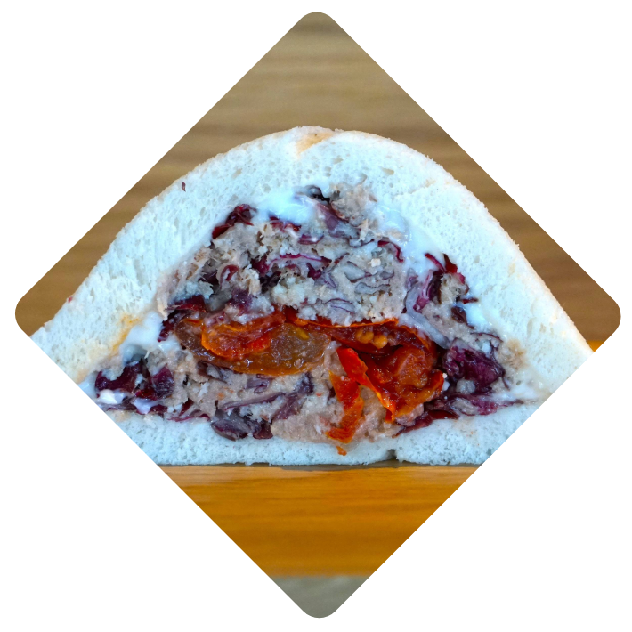 Tonno radicchio pomodorini